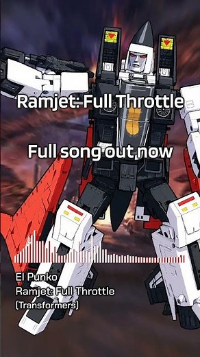 Ramjet Full Throttle | Transformers | Heavy Metal #transformers #heavymetal #decepticons