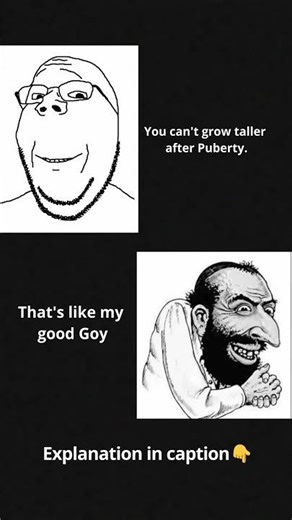 You can Grow Taller After Puberty👇 #shorts