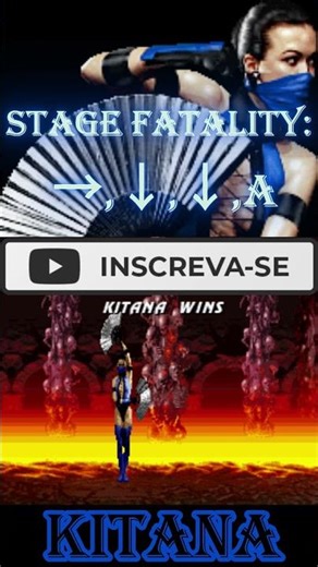 Ultimate Mortal Kombat 3 Kitana Stage Fatality #retrogaming #retro