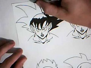 DBZ drawing guide for dragon ballz characters