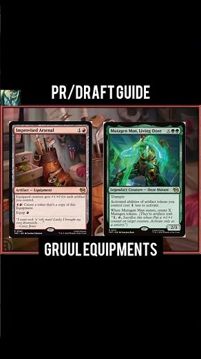 PR/Draft guide Gruul Equip #tcg #mtg #mtgarena #mtgcommunity #magicthegathering