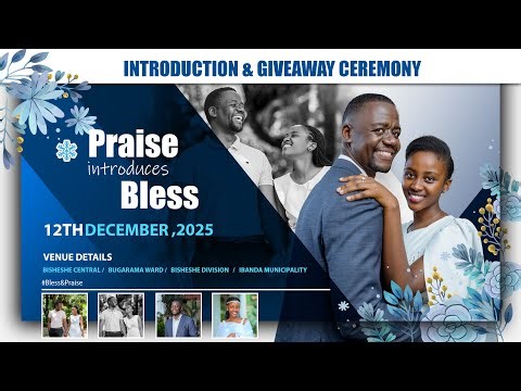 INTRODUCTION & GIVEAWAY CEREMONY (Praise Ainomugisha introduces Bless Aaron Magezi) || 12th Dec.2025
