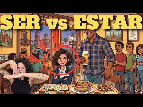 Master SER vs ESTAR: Describe this picture in Spanish with me! 🖼️🇲🇽