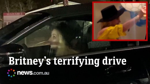 Shocking video of Britney Spears driving emerges