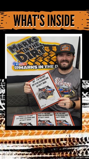 Mark Pettit - Artist/Owner on Instagram: "If you haven’t ordered your coloring book yet. Check out the shop and grabs yours. What's inside our new vol 3 coloring book?! - 68 pages of coloring fun - Vehicles ranging from trophy trucks, class 11s, utvs, king of the hammers and chase trucks - 9 activity pages with a answer key. - Meet the artist page that has been personally signed by me. Click the link in my bio and order yours today. . . . . #marksinthedirt #coloringbook #offroadracing"