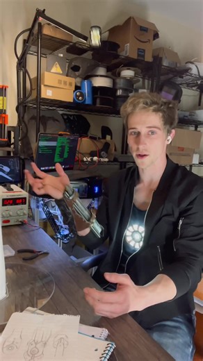 Replying to @Misplaced Bard another update on the Hidden Blade! #diy #assassinsceed #cosplay #learnontiktok #fyp #makersgonnamake #streamer #tutorial