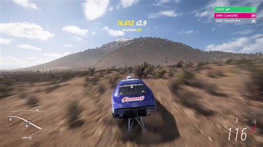 In my new pro stock Camaro #20m #fh5 #prostock #chevy #camaro