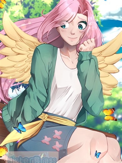 Fluttershy #art #mlp #fluttershy #mlpfanart #mlpfandom #timelapse #speedpaint