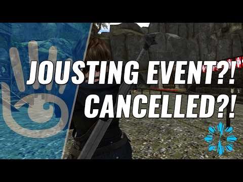 Second Life Jousting Tournament – I Showed Up Early… Then It Got Cancelled?! 🤦‍♂️
