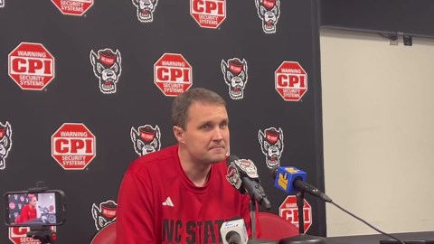 NC State head men's basketball coach Will Wade on buy-in from the team, leaning on Terrance Arceneaux and Darrion Williams