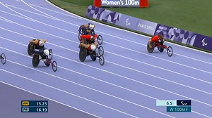 529K views · 11K reactions | What a race! 朗 Samantha Kinghorn wins gold and smashed the Paralympic record in the 100m T53 磊 | Paralympic Games | Facebook