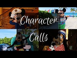 Mickey Mouse and Goofy Character Calls | Disney Cruise Line