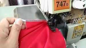 拷边机锁边机线迹宽窄调试方法