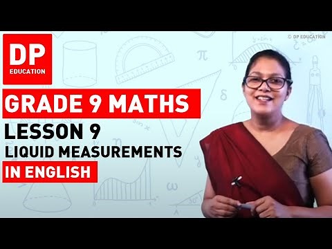 Lesson 9. Liquid Measurements | Maths Session for Grade 09