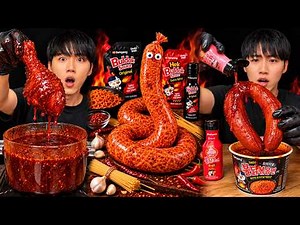 Ultimate Buldak Challenge Compilation 🔥 Spicy Noodles, Chicken & ASMR Eating Sounds