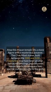 This mysterious Mayan statue may have held sacrificial offerings, but what was its true purpose? #ancienthistory #archaeology #didyouknow #history | Make Known