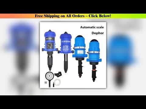 PVC Fertilizer Injector Livestock Farming Chemical Fertilizer Injector Dispenser Proportioner