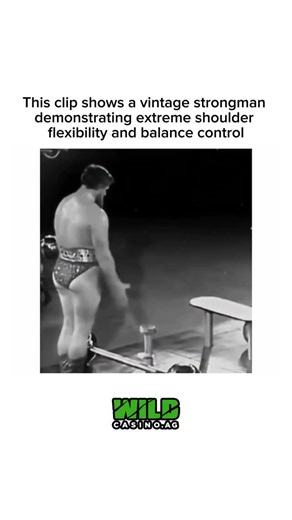 Interesting As Facts by Christopher Kiss on Instagram: "This vintage footage captures a professional strongman from the early 20th century demonstrating remarkable shoulder flexibility, control, and balance — traits rarely emphasized in modern strength training. Unlike today’s powerlifting focus on maximal load, these athletes combined brute strength with precision, grace, and body awareness. Their performances were both athletic and artistic, blending gymnastic coordination with raw physical po