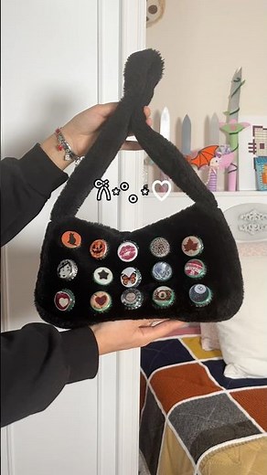 DIY Bottle Cap Pin 🌸 #diy