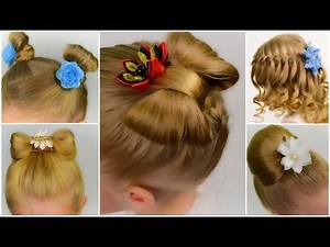 MUST SEE! 5 QUICK & EASY HAIRSTYLES | 2024 HAIRSTYLES COMPILATION | Hair Tutorials by LittleGirlHair