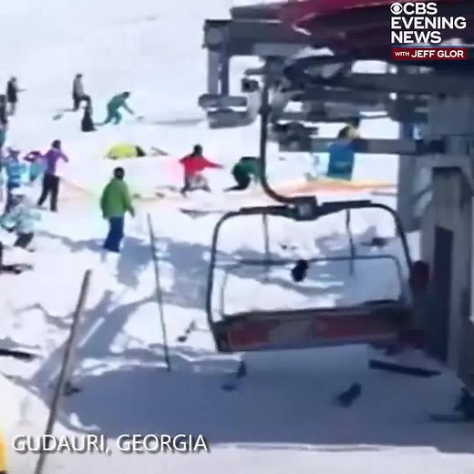 1.7M views · 1.7K reactions | DRAMATIC VIDEO: There was a ski lift...