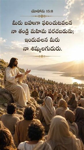 Mahimagala Thandri 🙏🏻 || John 15:8 || ‪@Daniel_Prince.‬ #bookofjohn #bibleverse #ytshorts