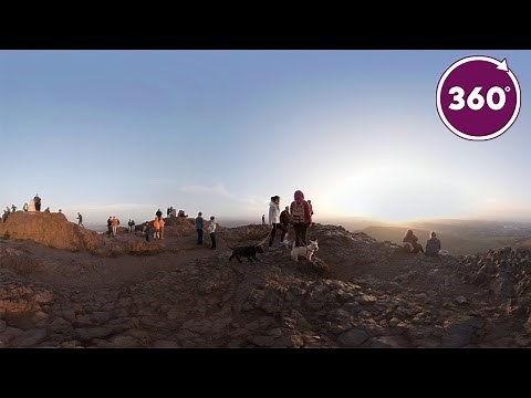 See Edinburgh from the Summit of Arthur’s Seat | 360 Video