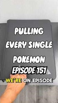 Episode 151 of Pulling Every Single Pokemon