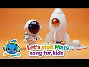 Let’s Visit Mars 🚀 | Planet Song for Kids | Space Song for Children