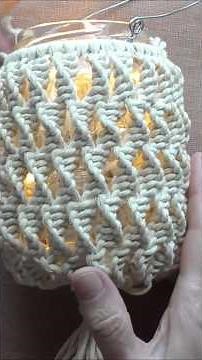 DIY Hanging Macrame Lantern / Plant Hanger #macrame