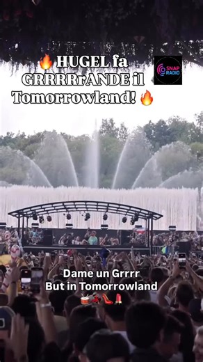 SNAP RADIO | 💥 Il DJ francese più caliente della scena ha fatto tremare il Mainstage del Tomorrowland con la sua hit “Dame Un Grrr” – e raga, non è... | Instagram