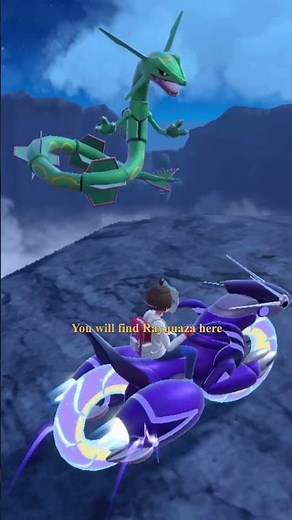 Where to find Rayquaza in Pokemon Scarlet and Violet