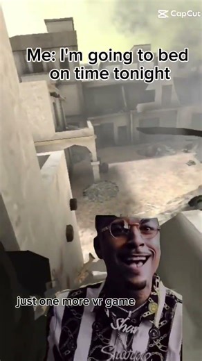 you think your gonna dleep with a vt headset, your not 😂 one mpre game #vr #roleplay #funny #tavr