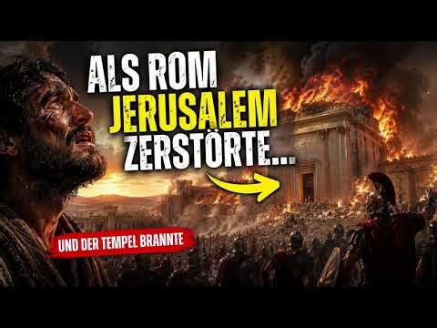 Als Rom Jerusalem zerstörte… und der Tempel brannte