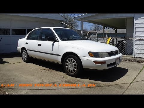 1995 Toyota Corolla DX - Review