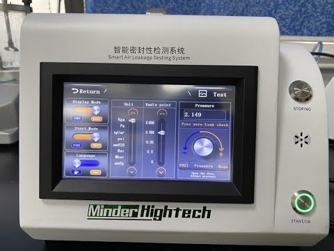 air leak tester operation manual english