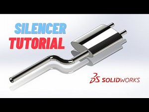 Solidworks Tutorial / How to make a Car Silencer ?