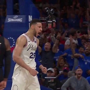 1.1M views · 2.8K reactions | Ben Simmons (18.2 ppg, 10.6 rpg, 9.0 apg) did it all to lead the Philadelphia 76ers to a 4-1 1st round win! | NBA | Facebook