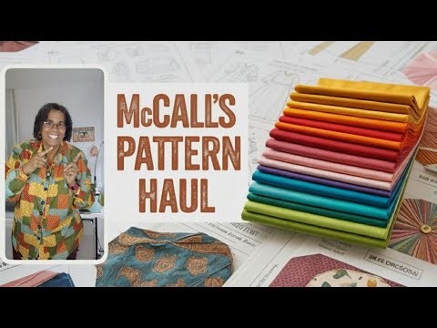McCall's 99 Cent Pattern Haul' from Hobby Lobby | Small Fabric Haul