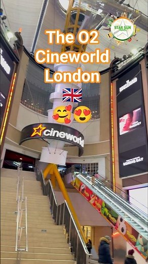 The O2 | Cineworld | London #shorts #shortvideo #london