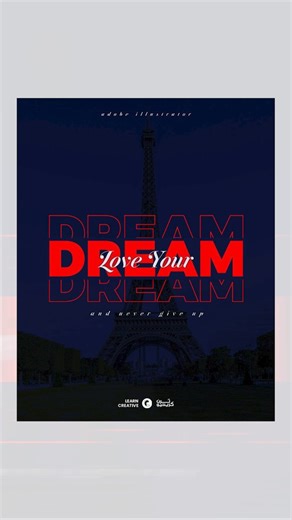 1.6K views · 52 reactions | Typography Design in Adobe Illustrator Video on YouTube Learn Creative Channel #Typographyposter #learncreative | Learn Creative 2.0 | Facebook