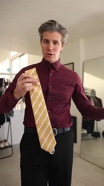 Do We Like the Burgundy Shirt? – Burgundy Suit Wedding Outfit