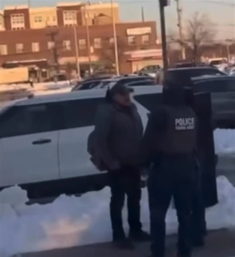 @longislandicetracker on Instagram: "Footage from just now by the bus terminal in Hempstead, NY, where agents are seen using a mobile application to scan the faces of people of color after racially profiling them. According to press reports, the app is named Mobile Fortify. Simply pointing a phone’s camera at their intended target and scanning the person’s face allows Mobile Fortify to pull data on an individual from multiple federal and state databases, some of which federal courts have deemed 