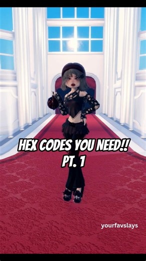 Pastel Hex Codes You NEED!!💅🏻🎀 #dresstoimpress #roblox #dtiroblox