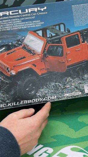 Killerbody MERCURY 1/10 Scale Chassis UNBOXING | Maxee RC