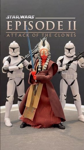 Star Wars Episode II Attack Of the Clones: Black Series Shaak Ti #starwars #shorts