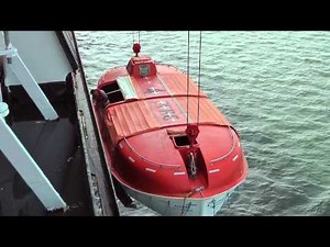 Lifeboat Drill on the Maasdam Cruise Ship