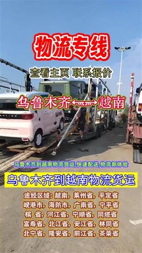 乌鲁木齐到越南物流货运，《134-3945-7010》，快速配送，物流新体验，乌鲁木齐发往越南，专线服务带来新体验，周边越南，莱州省，平定省，岘港市，海防市，广南省，宁平省，槟椥省，河江省，宁顺省，同塔省，富寿省，同样享受物流新体验，优化流程，提高物流配送效率速度，专业团队，提供个性化物流服务方案，选择我们，物流更新体验#乌鲁木齐到越南物流专线 #乌鲁木齐到越南长途搬家公司 #货物运输 #乌鲁木齐