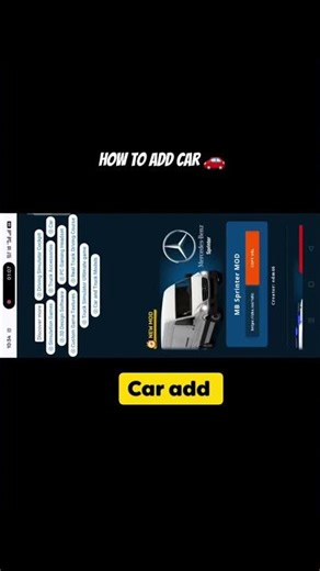 How to add car 🙌 bmw add processes #short #bmwgame #shortsfeed Truck Simulator ultimate add car 😱