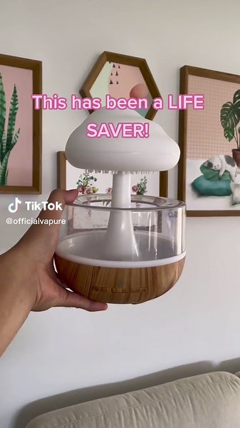 Great for those who have anxiety, stress or just need some background noise #fyp #humidifier #amazonmusthaves #tiktokmademebuyit